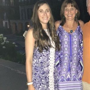 Lilly for Target navy shift dress